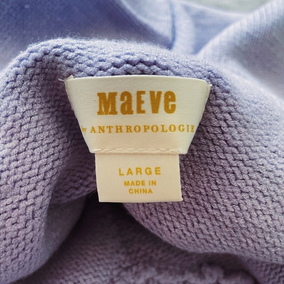 Anthropologie Crystal Chevron Turtleneck - Picture 6 of 11